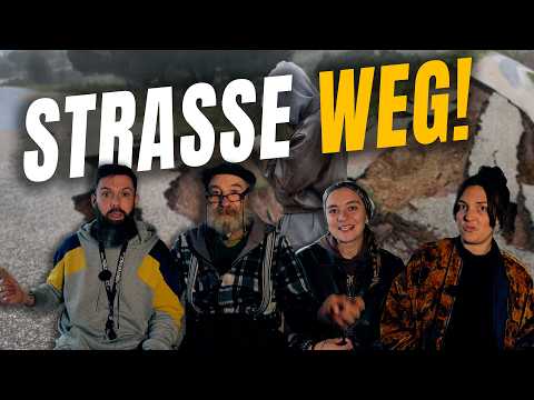 Straße weggeschwemmt – Workshop abgesagt | Und jetzt?