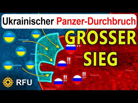 Tiefer Durchbruch: Ukrainer zerschlagen russische Front bei Huljajpole! | RFU News
