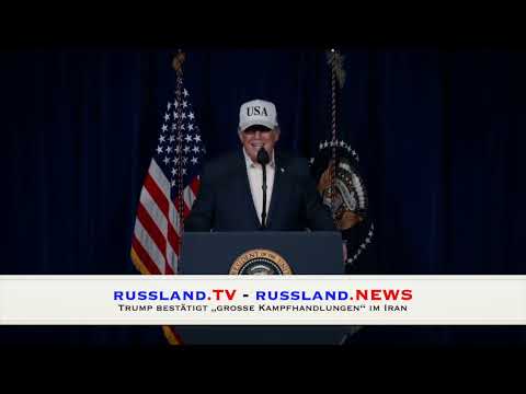Trump bestätigt „große Kampfhandlungen“ im Iran