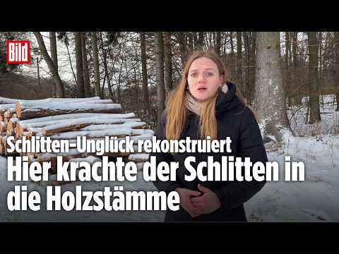 UNGLÜCK IN MECKLENBURG-VORPOMMERN: Polizei rekonstruiert Schlitten-Unfall