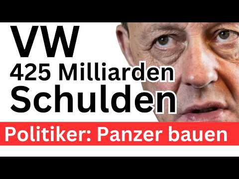VW quasi pleite ❌ Umstellung Kriegswirtschaft Panzer ❌ ⁉️