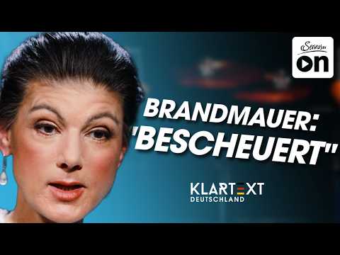 Wagenknecht vs. Altparteien: „Brandmauer ist bescheuert“ | KLARTEXT Deutschland