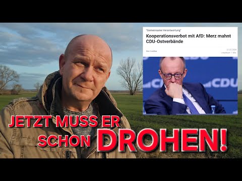 WEGEN DER AfD – MERZ DROHT DEN EIGENEN LEUTEN ! WEGEN DER AfD – MERZ DROHT DEN EIGENEN LEUTEN !