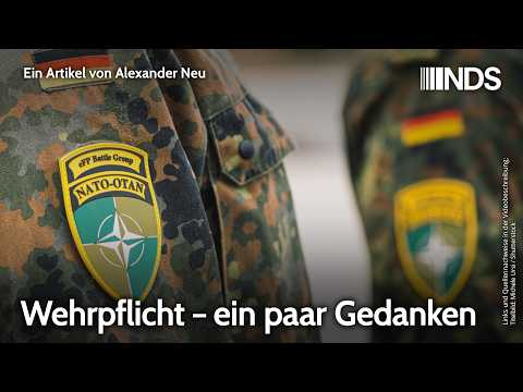 Wehrpflicht – ein paar Gedanken | Alexander Neu | NachDenkSeiten-Podcast | 10. Februar 2026