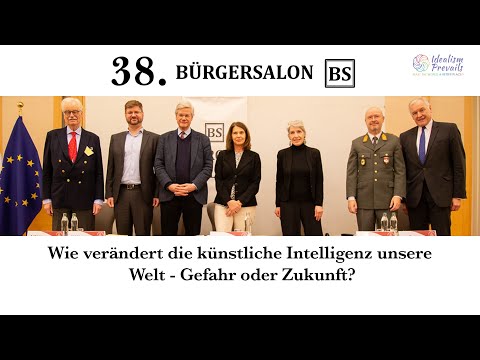 Wie verändert KI unsere Welt (38.Bürgersalon – Matthias Beck, A. Mauczka, A. Kopeinig, C. Wendehort)