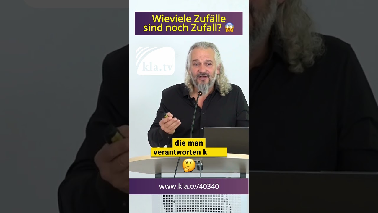 Wie viele Zufälle sind wirklich noch Zufall?!😧