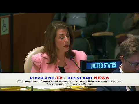 „Wir sind einer Einigung näher denn je zuvor“, USA fordern sofortige Beendigung des Ukraine Kriegs