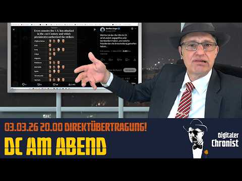 03.03.26 20:00 Direktübertragung! DC am Abend