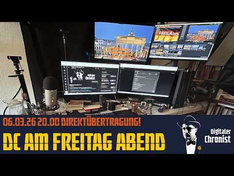 06.03.26 20:00 Direktübertragung! DC am Freitag Abend