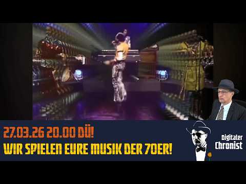 27.03.26 20:00 DÜ! Wir spielen Eure Musik der 70er! Bitte auf andere Plattform wechseln 27.03.26 20:00 DÜ! Wir spielen Eure Musik der 70er! Bitte auf andere Plattform wechseln