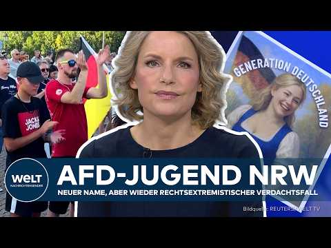 AFD-JUGEND: „Generation Deutschland NRW“ wird als rechtsextremistischer Verdachtsfall eingestuft
