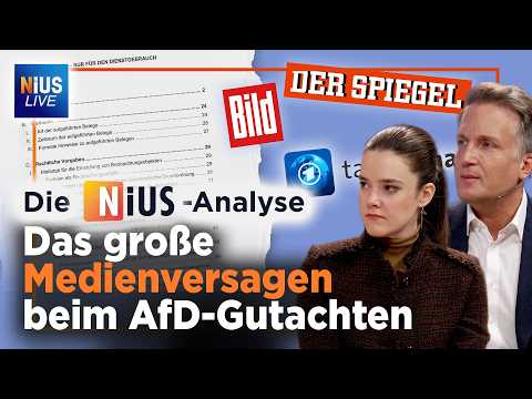 AfD-Urteil: Medien blamiert, Verfassungsschutz entlarvt – Ralf Höcker | NIUS Live vom 04.03.2026 AfD-Urteil: Medien blamiert, Verfassungsschutz entlarvt – Ralf Höcker | NIUS Live vom 04.03.2026