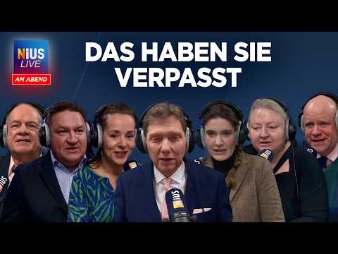 AfD-Urteil, ZDF-Skandal oder Steuererhöhung I NIUS Live am Abend vom 22. – 27. Februar 2026 AfD-Urteil, ZDF-Skandal oder Steuererhöhung I NIUS Live am Abend vom 22. – 27. Februar 2026