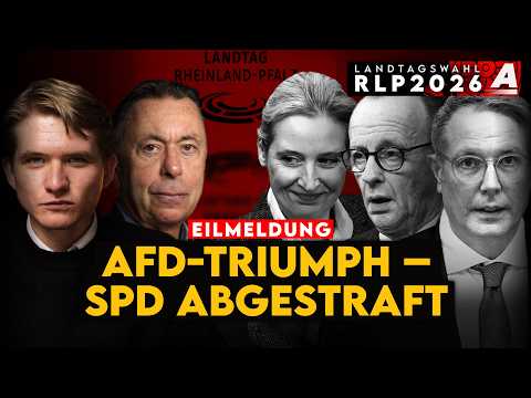 AfD verdoppelt sich – SPD-Desaster in Rheinland-Pfalz
