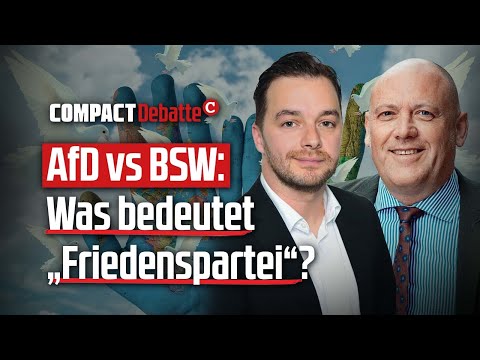 AfD vs BSW: Was bedeutet „Friedenspartei“?