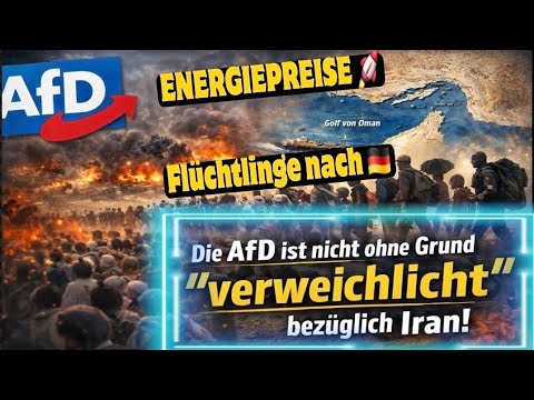 AfD zum Iran: Schwach oder strategisch klug?