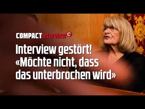 Alice Schwarzer: «Möchte nicht, dass das unterbrochen wird!» Alice Schwarzer: «Möchte nicht, dass das unterbrochen wird!»