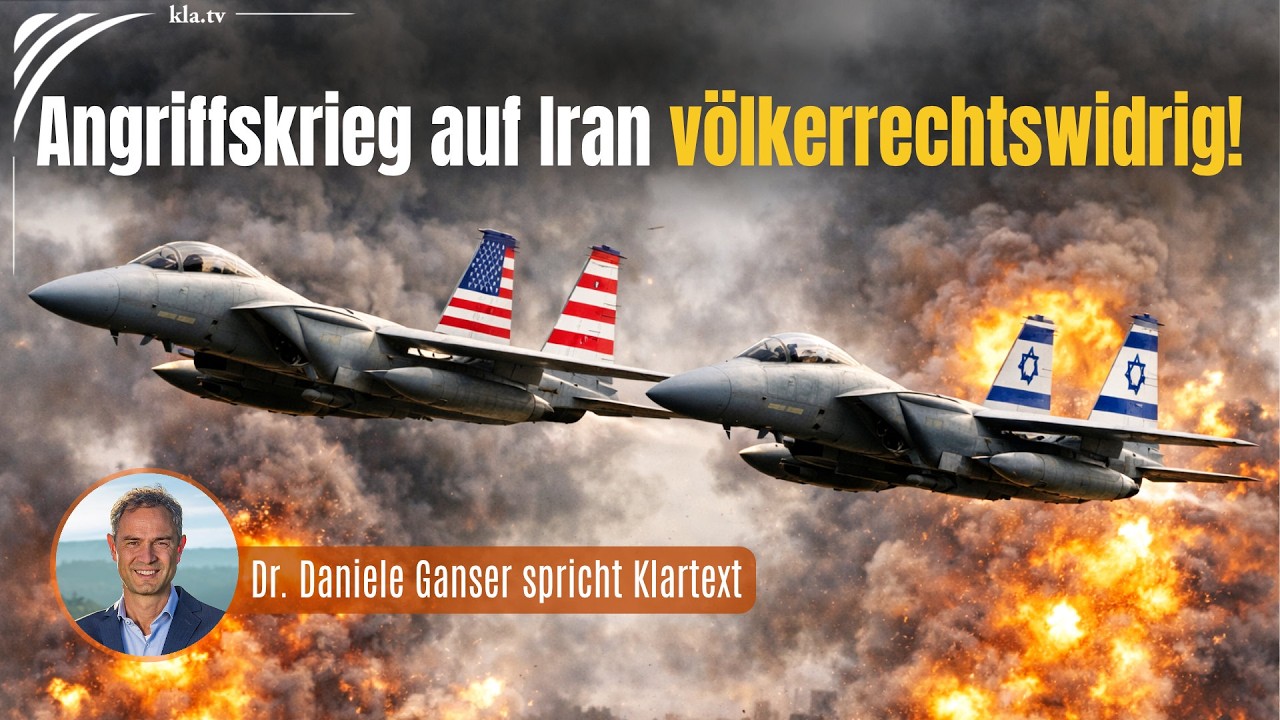 Angriffskrieg auf Iran völkerrechtswidrig!