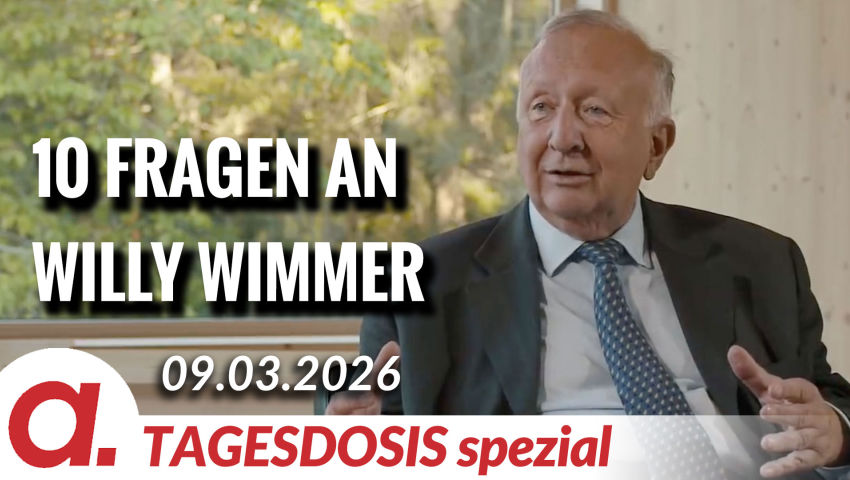 apolut fragt! 10 Fragen an Willy Wimmer apolut fragt! 10 Fragen an Willy Wimmer