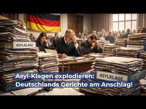 Asyl-Klagen explodieren: Deutschlands Gerichte am Anschlag!