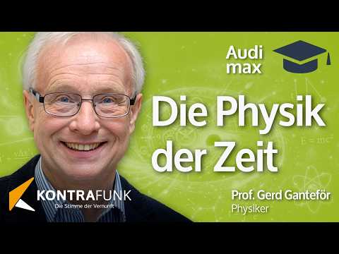 Audimax: Gerd Ganteför – Leben und Sterben im Universum, die Physik der Zeit