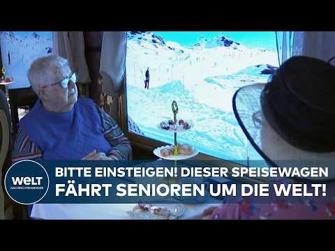 AUSTRALIEN: Einmal einsteigen bitte – Senioren fahren im Speisewagen um die Welt!