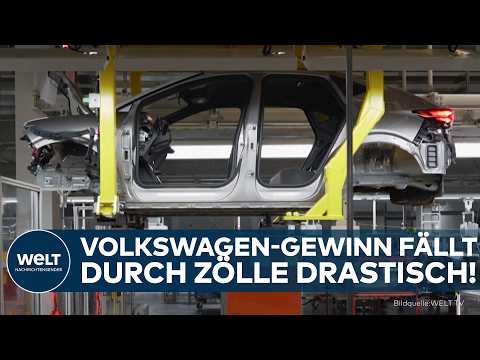 AUTOINDUSTRIE: Trotz Millionen Autos: Gewinn bei Volkswagen bricht fast um die Hälfte ein!