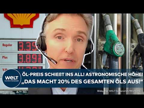 AUTSCH! Öl-Preise an der Zapfsäule schießen weiter hoch! Analyse! „Das macht 20% des Öls aus!“