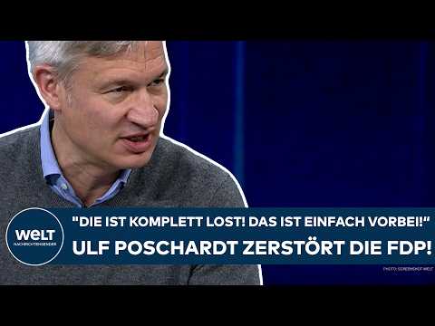 BADEN-WÜRTTEMBERG: „Die ist komplett lost! Das ist einfach vorbei!“ Ulf Poschardt zerstört die FDP!