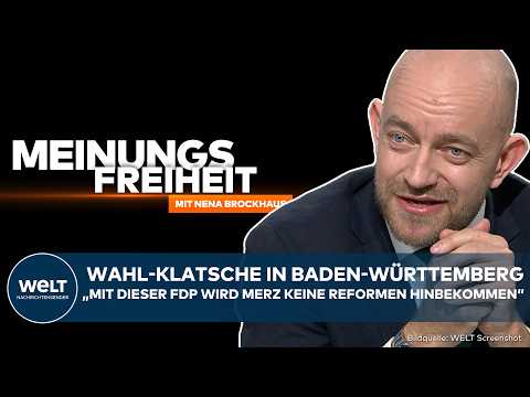 BADEN-WÜRTTEMBERG: FDP verpasst Einzug in Landtag! CDU muss in Koalition mit Grün I MEINUNGSFREIHEIT