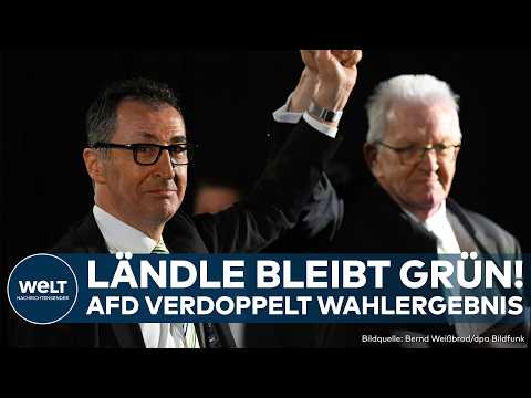 BADEN-WÜRTTEMBERG: Ländle bleibt grün! AfD geht als wahre Wahlsiegerin hervor