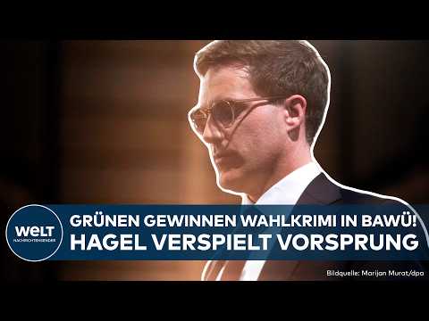 BADEN-WÜRTTEMBERG: Schlappe für CDU! „Ich übernehme die Verantwortung“ Hagel verspielt sicheren Sieg