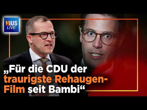 Baden-Württemberg: Schwarz-Blaue Mehrheit – CDU macht trotzdem grün! | NIUS Live vom 09.03.2026 Baden-Württemberg: Schwarz-Blaue Mehrheit – CDU macht trotzdem grün! | NIUS Live vom 09.03.2026