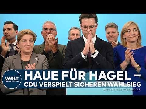 BADEN-WÜRTTEMBERG: Wahl wohl verhagelt ‒ Bittere Niederlage für die CDU droht | WELT Analyse
