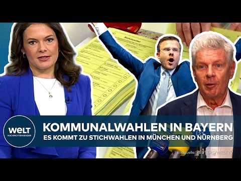 BAYERN: Kommunalwahlen sorgen für Überraschungen – Es gibt Stichwahlen in München und Nürnberg