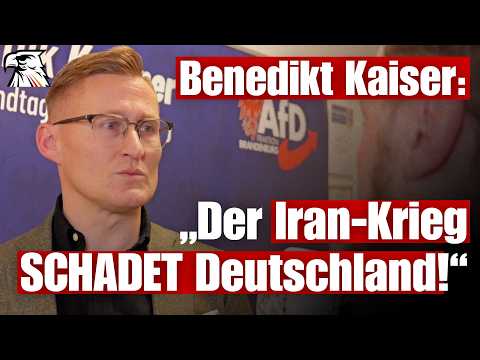 Benedikt Kaiser: „Der Iran-Krieg SCHADET Deutschland!“