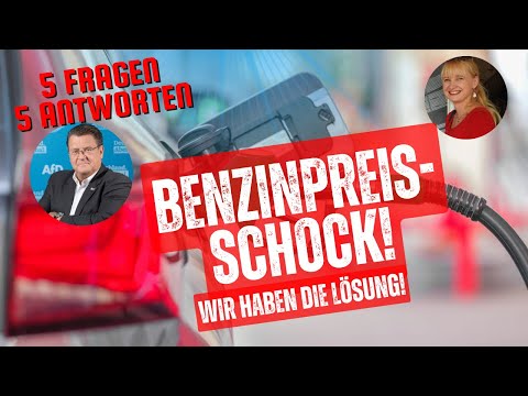 BENZINPREISSCHOCK: Wir haben die Lösung. 5 Fragen 5 Antworten