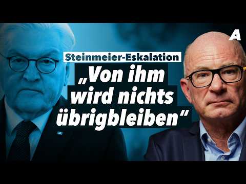 Brandmauer-Fantasien: „Steinmeier beschmutzt sein Amt“ – Volker Boehme-Neßler im Interview