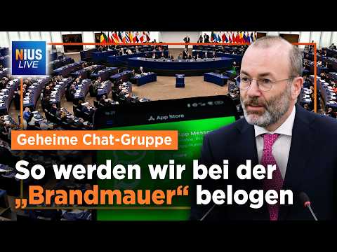 Brandmauer-Lüge: CDU und AfD stimmen sich heimlich im EU-Parlament ab | NIUS Live vom 16.03.2026 Brandmauer-Lüge: CDU und AfD stimmen sich heimlich im EU-Parlament ab | NIUS Live vom 16.03.2026