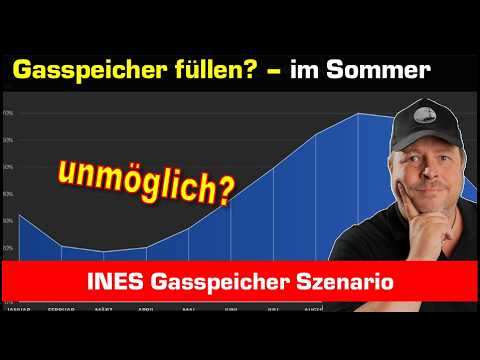 Bringen wir die Gasspeicher wieder voll? – Ines Gasspeicherszenarien