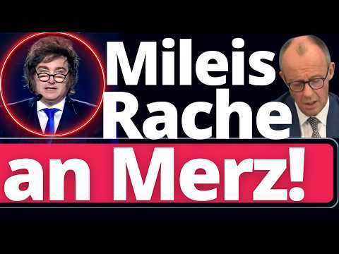 Budapest: Milei zerstört Merz-Politik auf der Bühne!