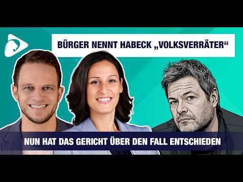 Bürger nach „Volksverräter“-Vorwurf an Habeck freigesprochen. Wir ordnen die Urteilsbegründung ein. Bürger nach „Volksverräter“-Vorwurf an Habeck freigesprochen. Wir ordnen die Urteilsbegründung ein.