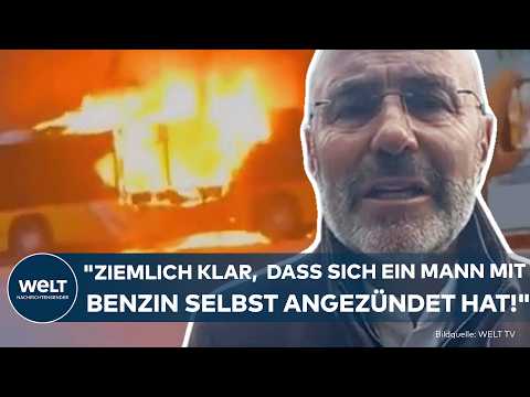 BUS-INFERNO IN KERZERS: „Ziemlich klar, dass sich ein Mann mit Benzin selbst angezündet hat!“