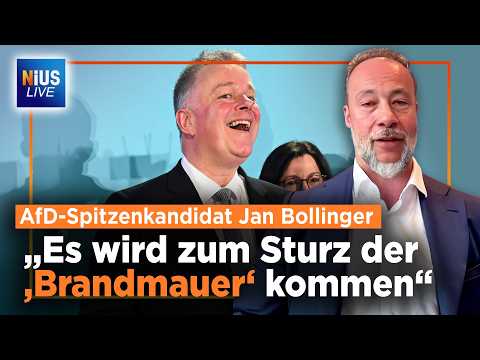„CDU ist Wahlbetrügerin“: Jan Bollinger rechnet mit „Brandmauer“ ab | NIUS Live vom 24.03.2026