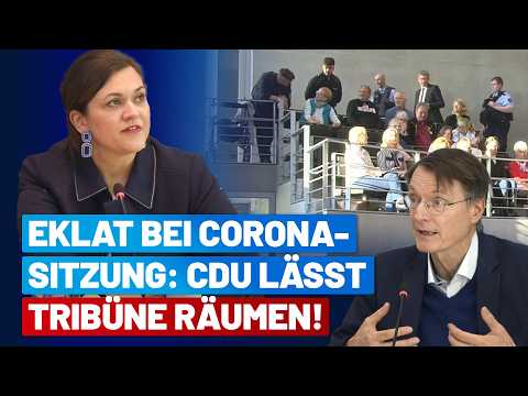 Corona-Kommission: AfD grillt Lauterbach – CDU-Vorsitzende greift ein! – AfD-Fraktion im Bundestag