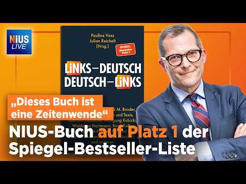 Das NIUS-Buch, vor dem das linke Milieu zittert – jetzt auf Platz 1! | NIUS Live vom 26.03.2026
