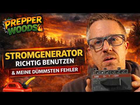Der Benzin-Generator: Das unterschätzte Prepper-Werkzeug – PrepperWoods#3