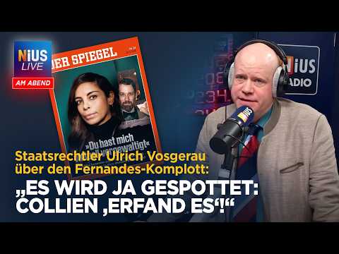 Der Fall Ulmen-Fernandes erinnert an die Correctiv-Lüge | NIUS Live am Abend vom 26.03.2026