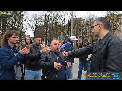 „Der Islamisierung muss Einhalt geboten werden“ – Aramäer bei BPE in Augsburg „Der Islamisierung muss Einhalt geboten werden“ – Aramäer bei BPE in Augsburg