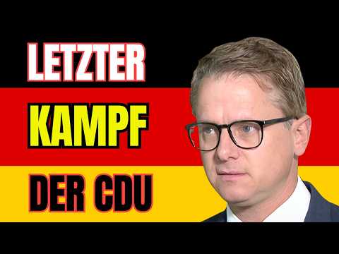 Der letzte  Kampf der CDU (Wähler glauben lügen nicht mehr)